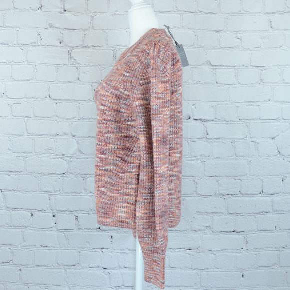 SALE! NWT MARLED BY REUNITED Pink Space-Dye - Picture 2 of 7